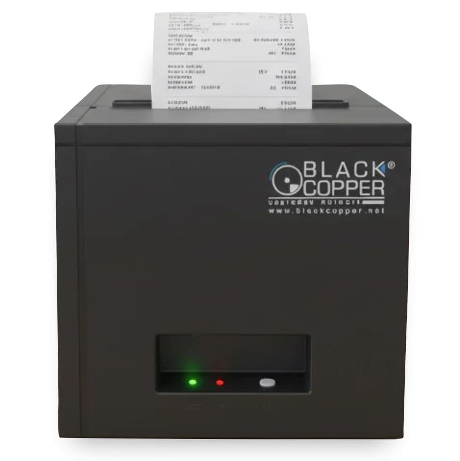 Black Copper BC-88AC Thermal Receipt Printer image 1